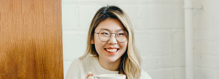 Asian Women Curved Jaw